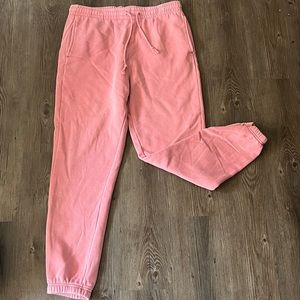 PacSun Babypink Jogger Sweat Pants